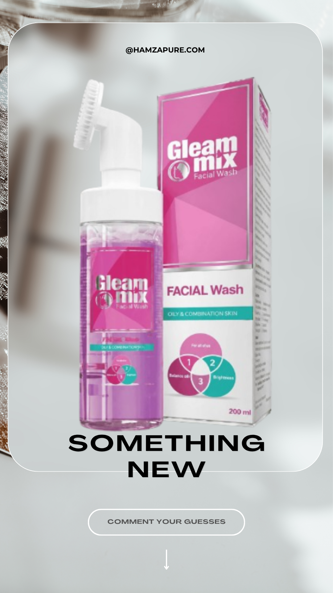 GLEAM MIX FACIAL FOE OILY AND COMBINATION SKIN 200 ML