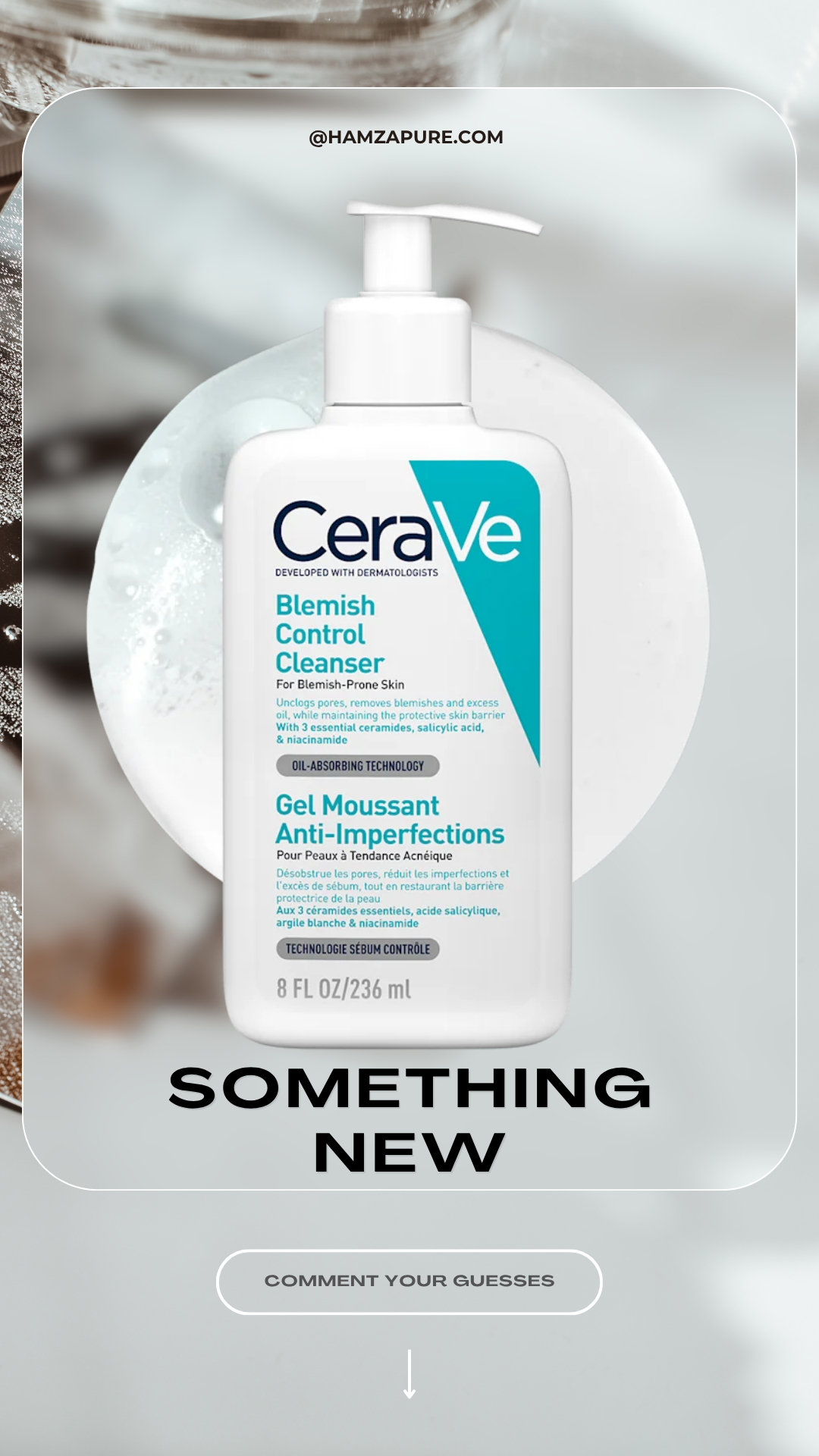 CERAVE BLEMISH CONTROL CLEANSER FOR SKIN 236 ML