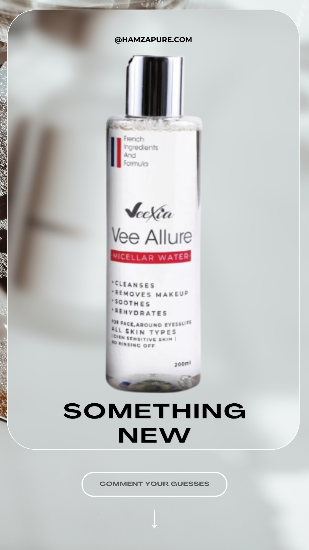 VEO ALLURE MICELLAR WATER FOR ALL SKIN TYPES 200 ML