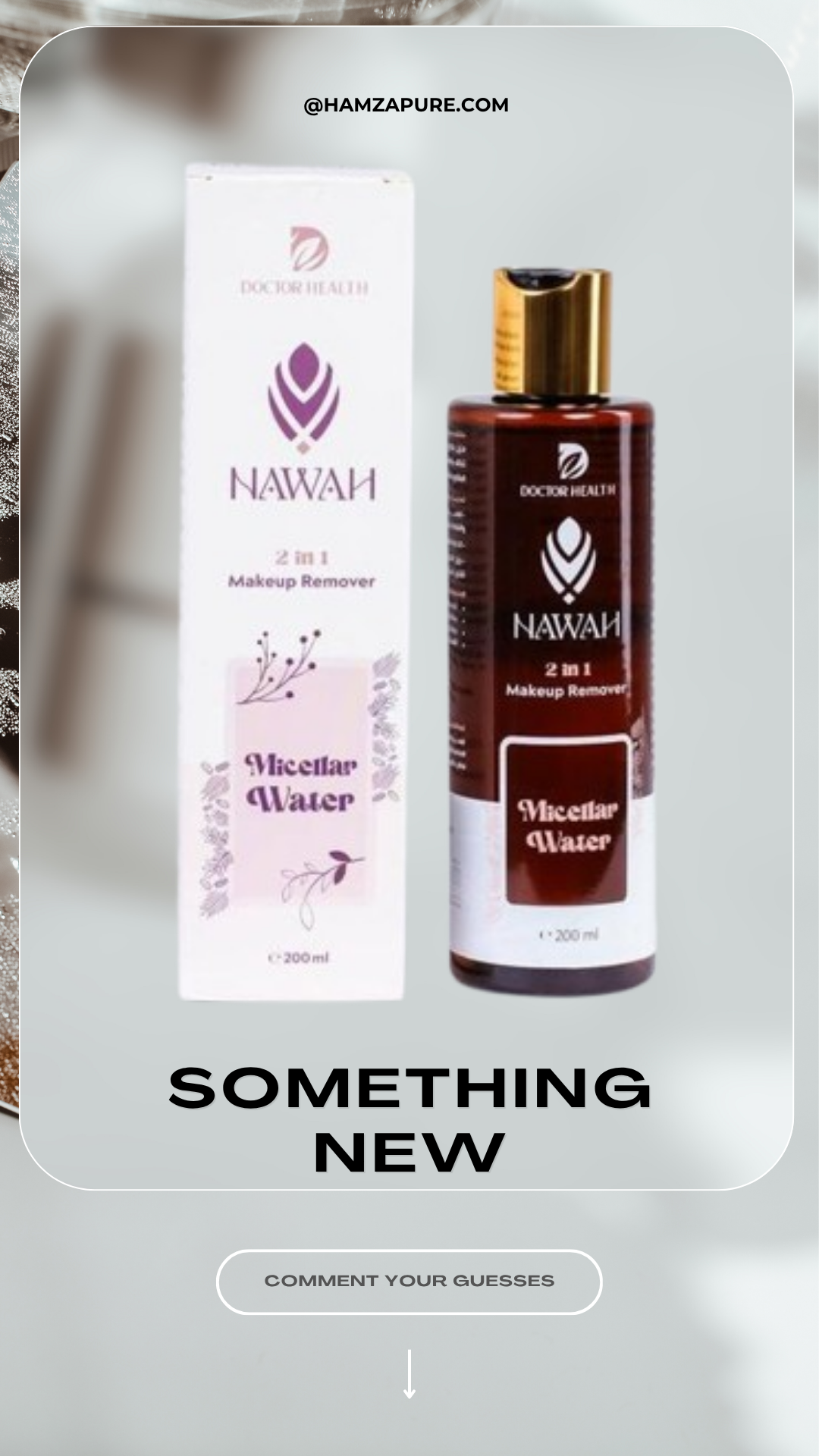 NAWAH DR HEALTH MICELLAR WATER MAKEUP REMOVER 200 ML