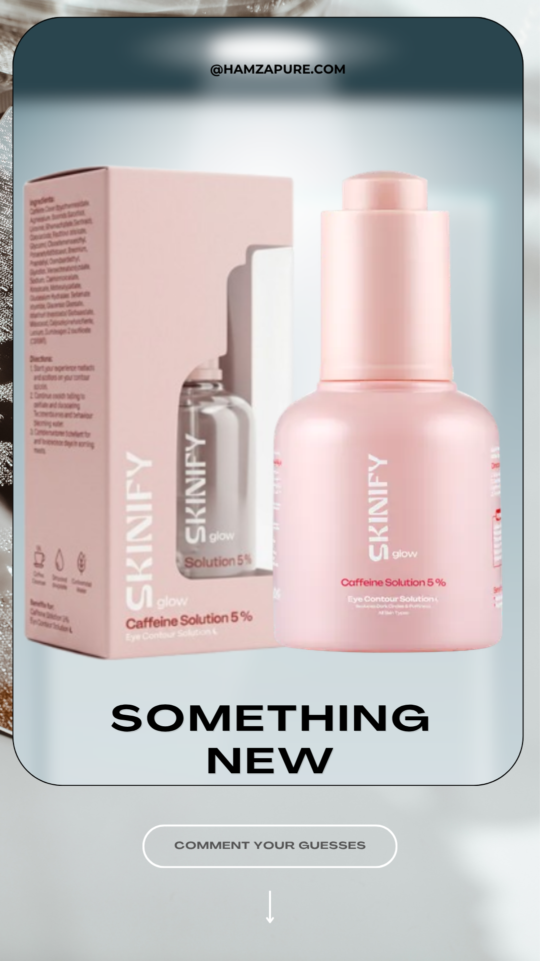SKINIFY GLOW CAFFEINE EYE CONTOUR SOLUTION 30 ML
