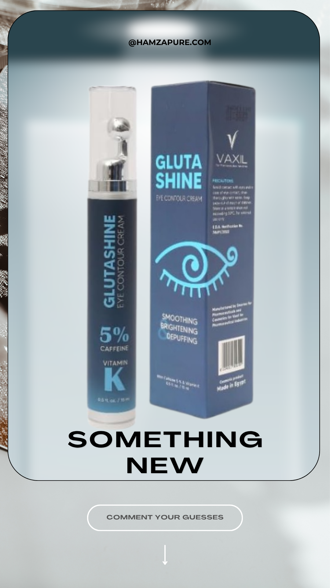 GLUTASHINE CAFFEINE 5% EYE CONTOUR CREAM 15 ML