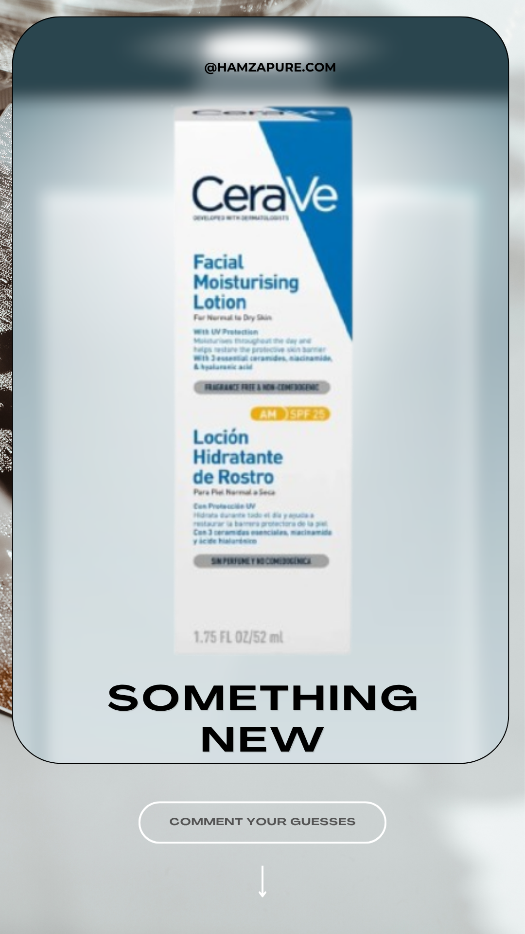CERAVE FACIAL MOISTURIZING LOTION (AM) SPF30 - 52 ML