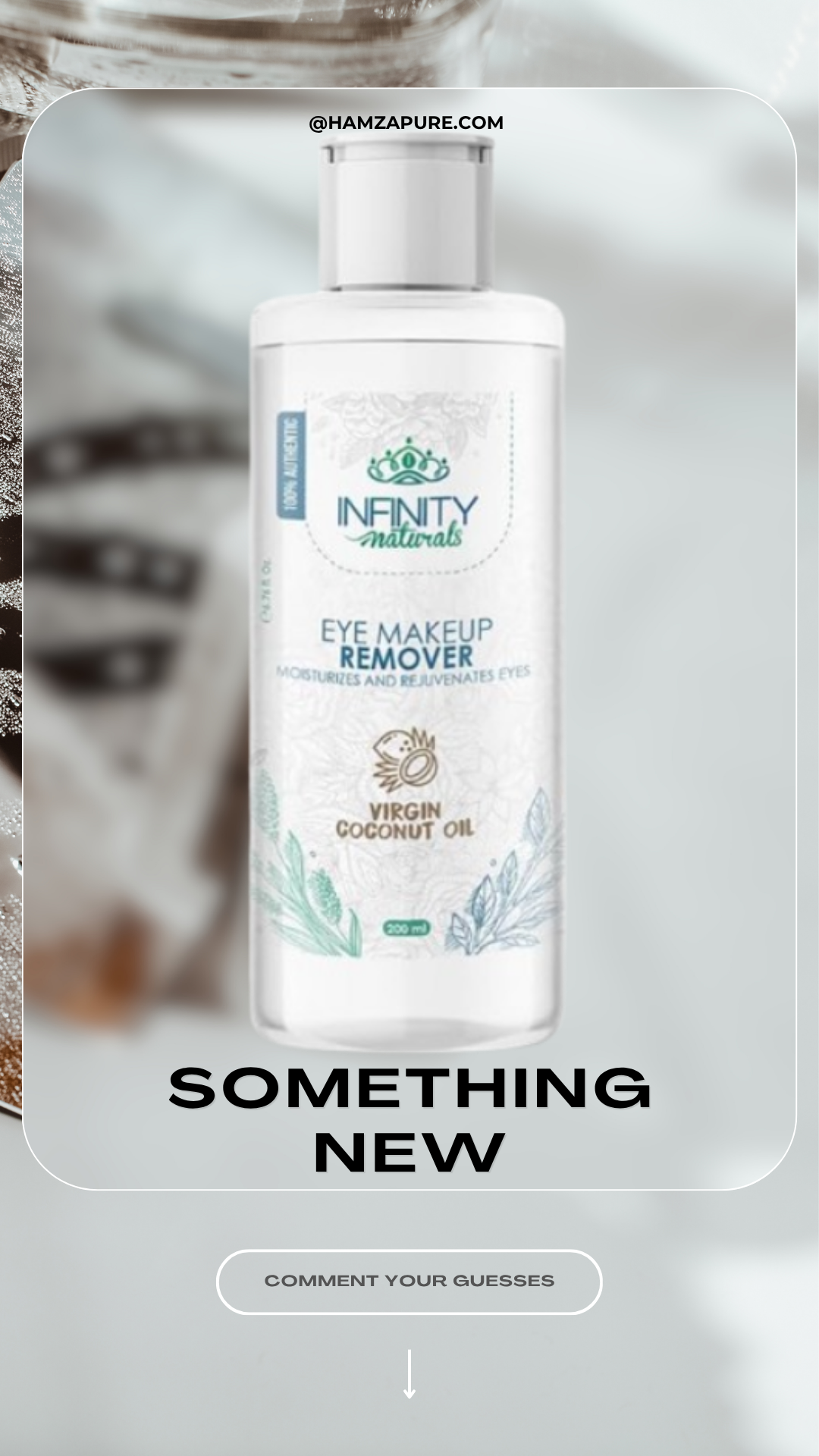 INIFINITY NATURALS COCONUT EYE MAKEUP REMOVER 200 ML