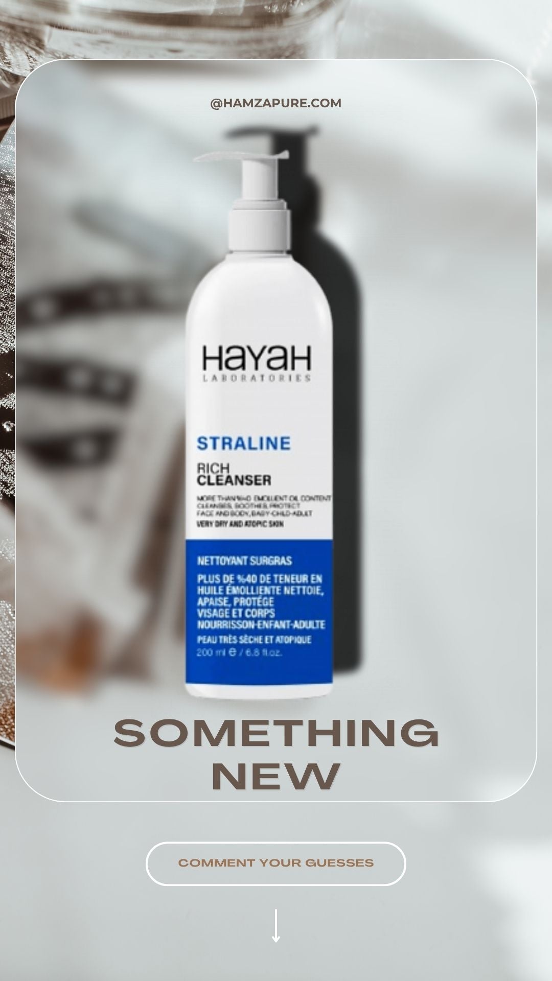 HAYAH LABORATORIES - STRALINE RICH CLEANSER - 200ML