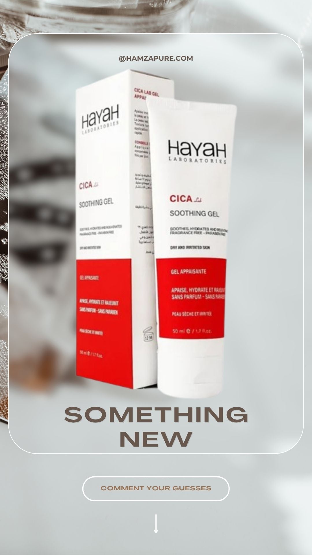 HAYAH LABORATORIES - CICA SOOTHING GEL - 50ML