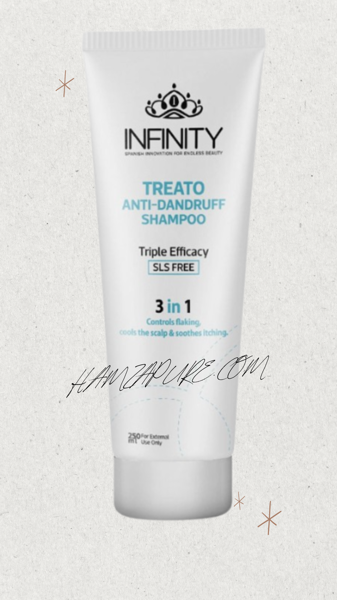INFINITY TREATO ANTI DANDRUFF SHAMPO 3 IN 1