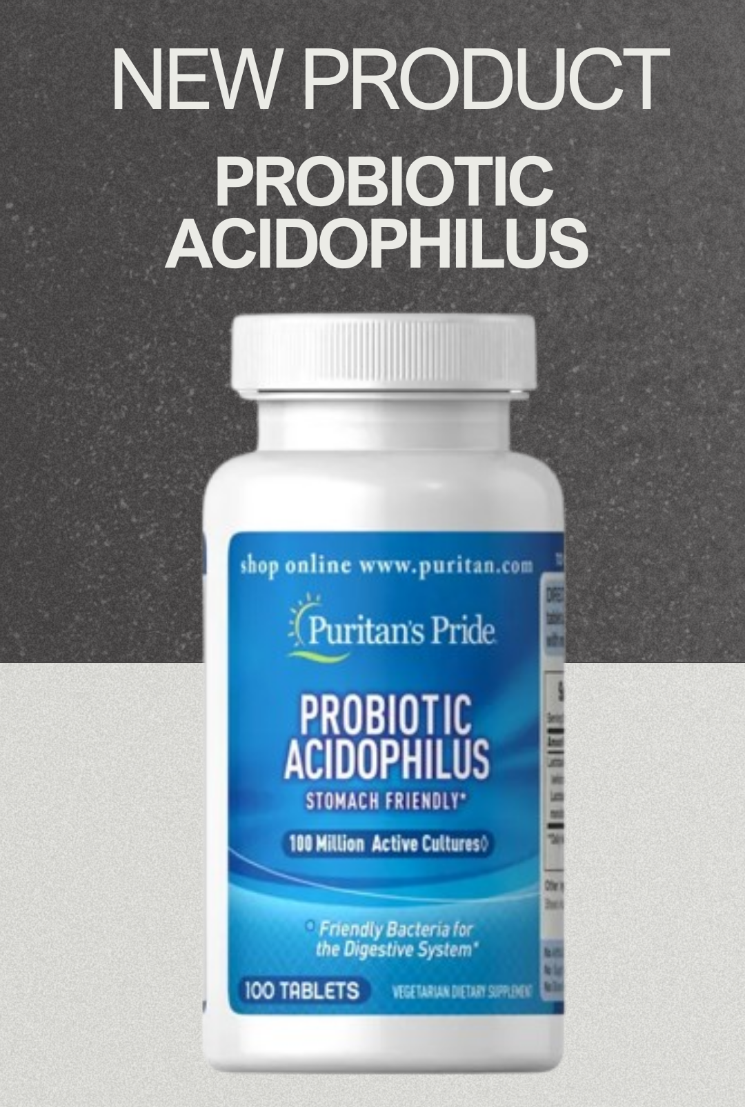 PROBIOTIC ACIDOPHILUS 100 TAB