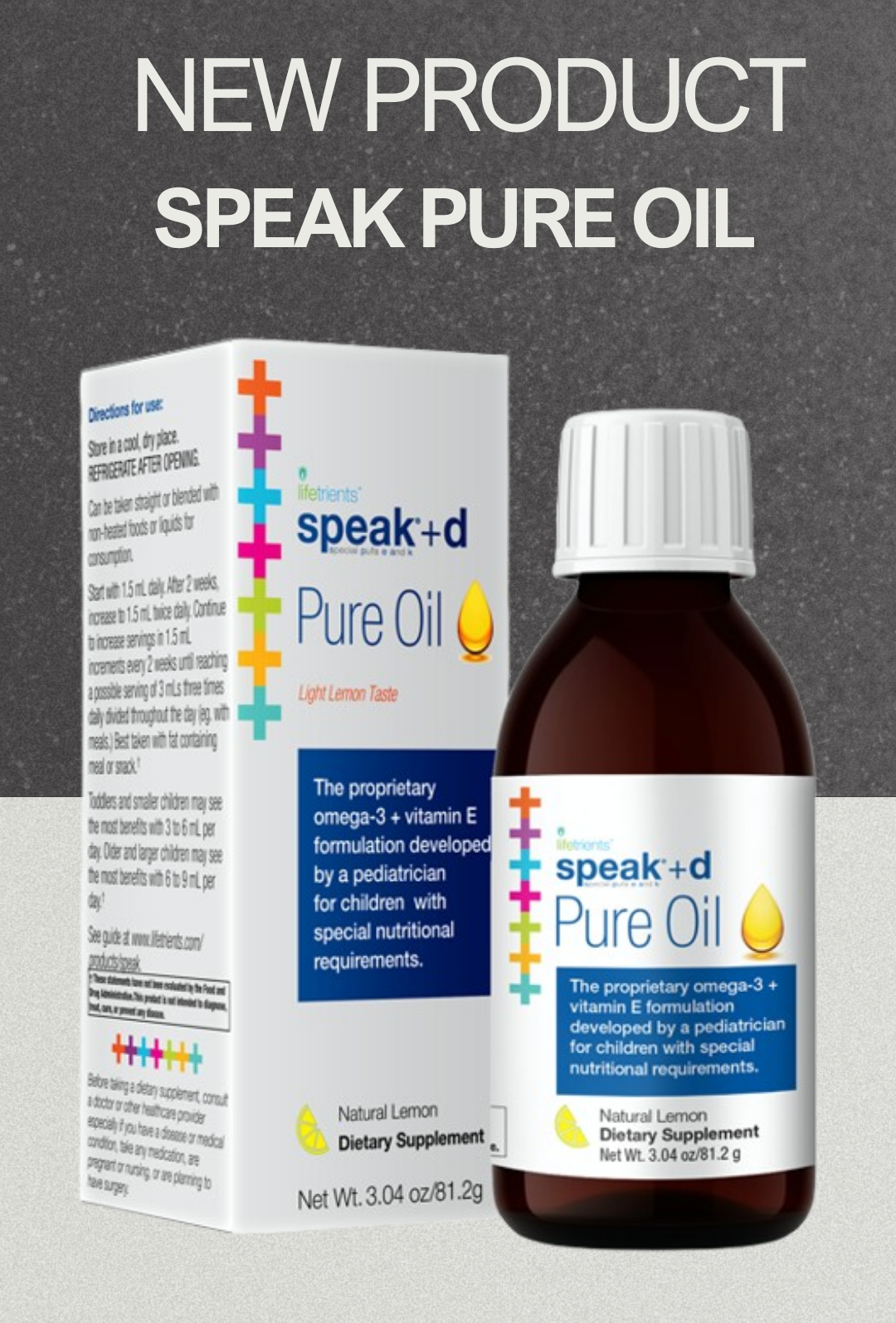 Speak pure oil 120 ML