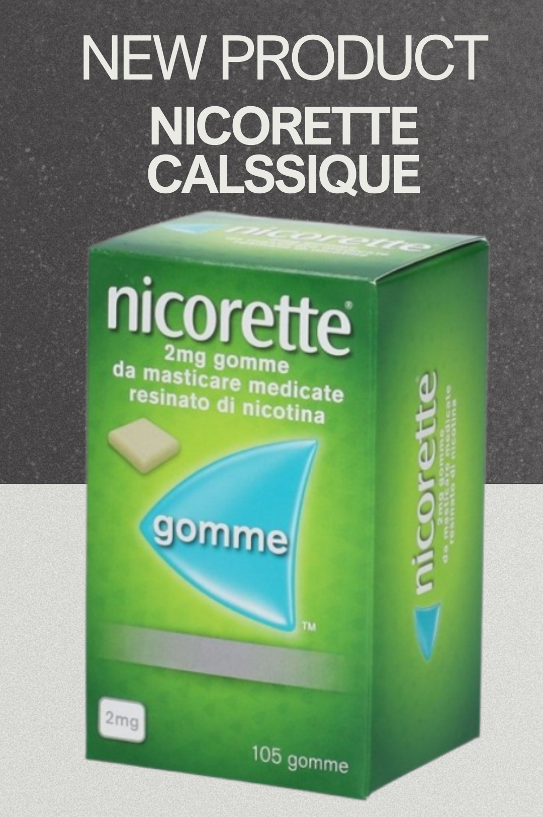 Nicorette 2 mg - 105 gommes
