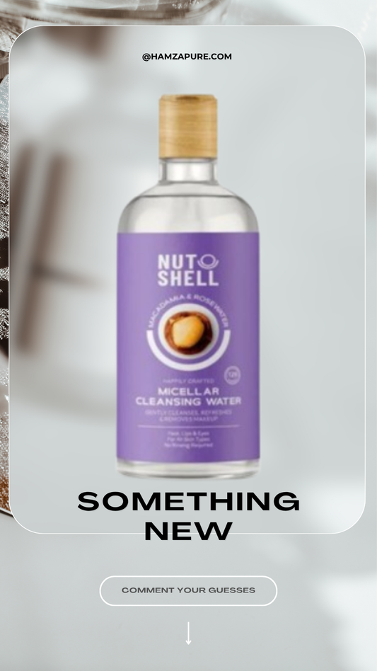 Nutshell Macadamia & Rose Water Micellar Cleansing Water 250 ml