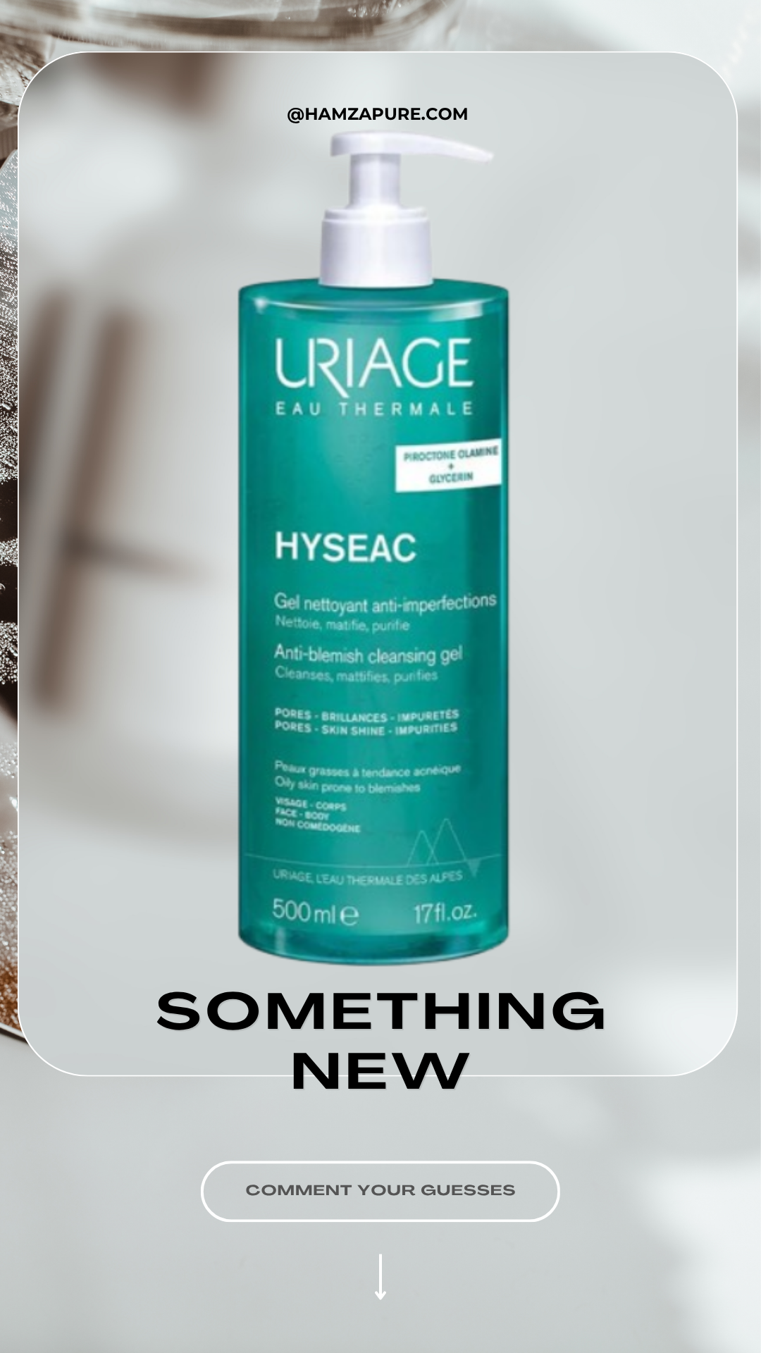 URIAGE HYSEAC ANTI IMPERFECTION CLEANSING GEL 500 ML