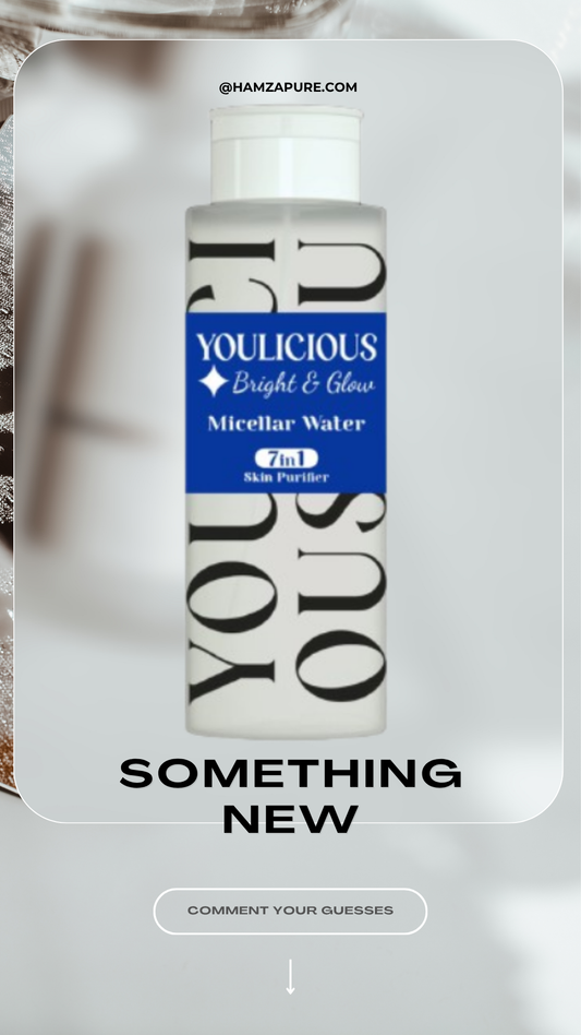 YOULICIOUS BRIGHT AND GLOW MICELLAR WATER 400 ML