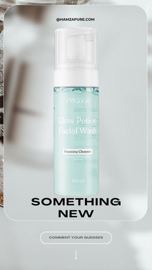 POTIONS GLOW FACIAL WASH FOAM CLEANSER 150 ML