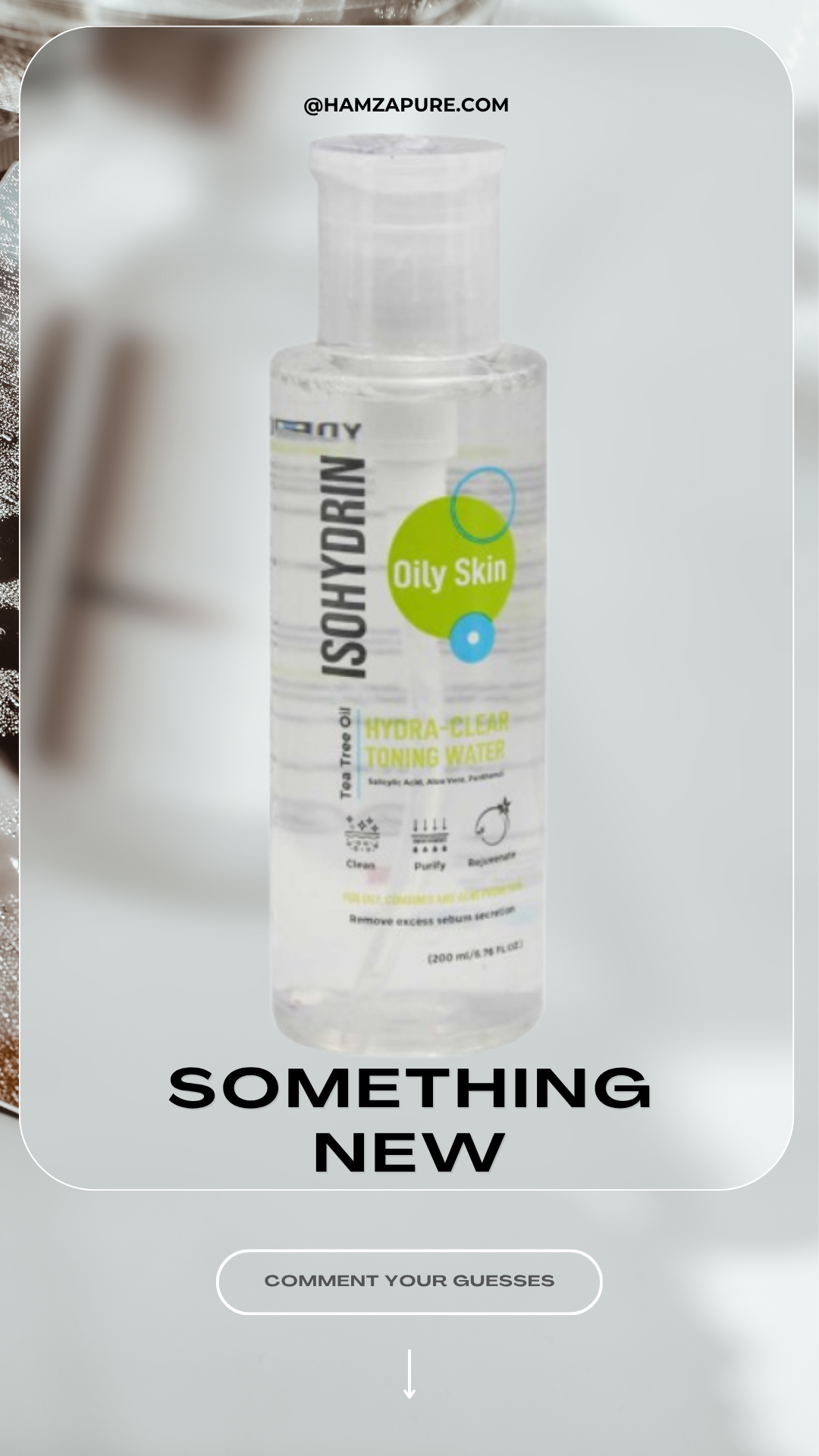 ISOHYDRIN HYDRA CLEAR TONER WATER FOR OILY SKIN 200