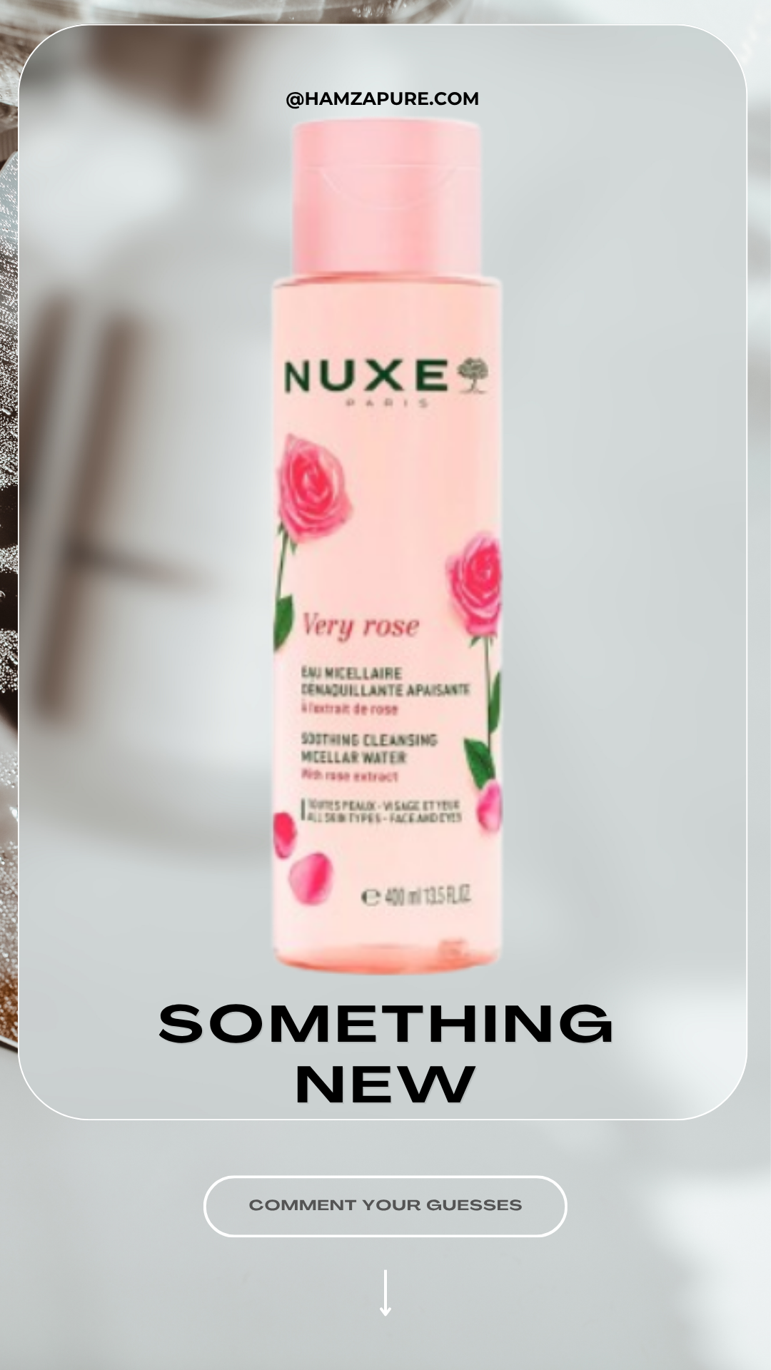 NUXE VERY ROSE SOOTHING CLEANSING MICELLAR WATER 100 ML