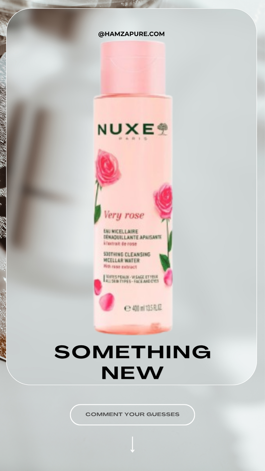 NUXE VERY ROSE SOOTHING CLEANSING MICELLAR WATER 100 ML