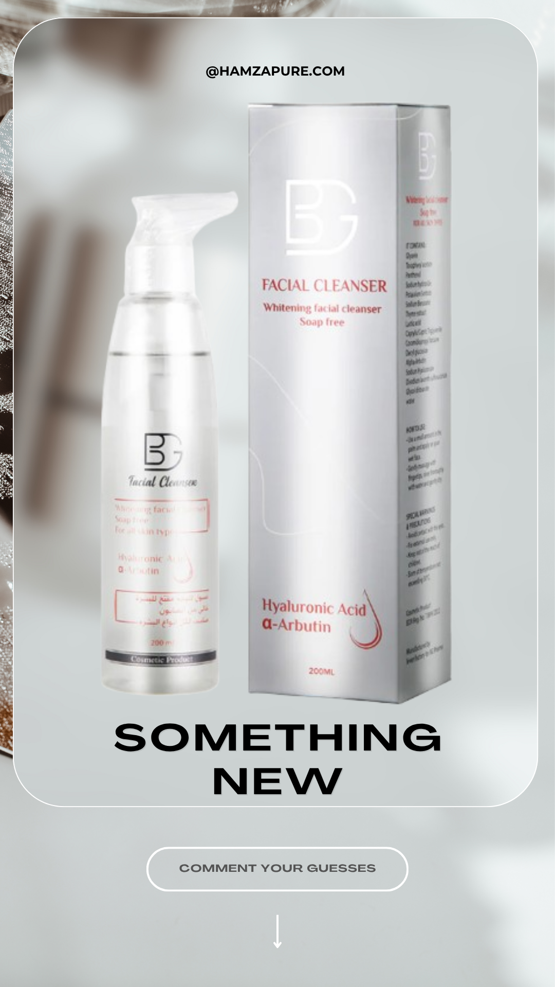 BG WHITENING FACIAL CLEANSER 200 ML