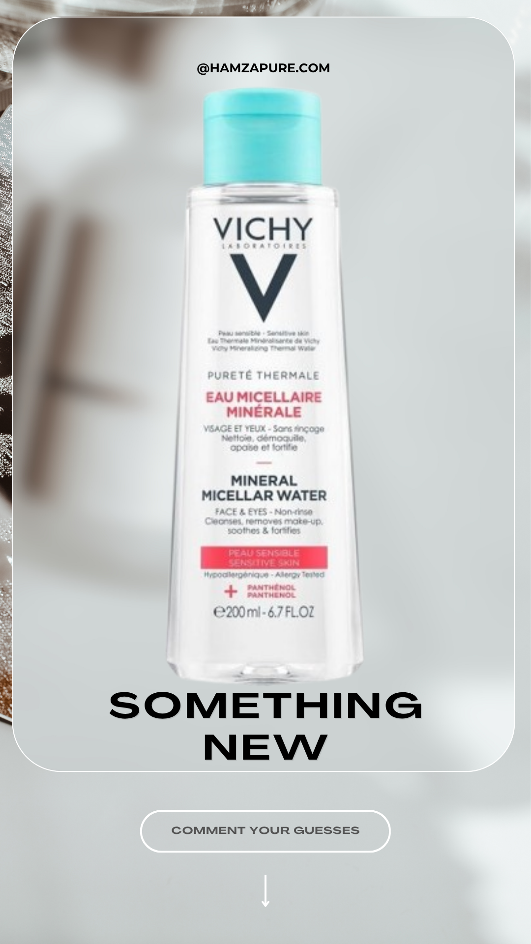 VICHY MINERAL MICELLAR WATER CLEANSER SENSITIVE SKIN 200 ML