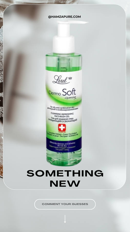 LAREL DERMO SOFT CLEANSING FACE WASH GEL 200 ML