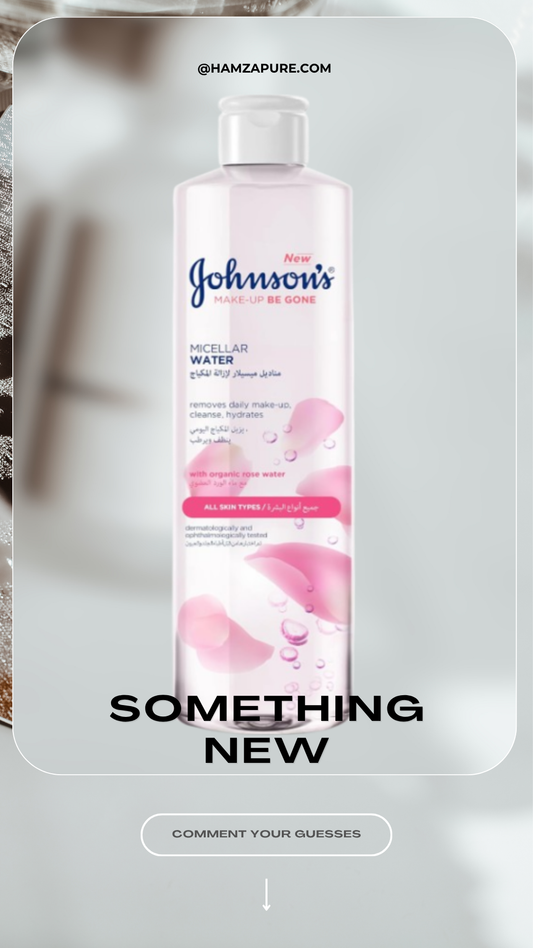 JOHNSON FRESH HYDRATION MICELLAR ROSE INFUSED CLEANSING WATER 400 ML