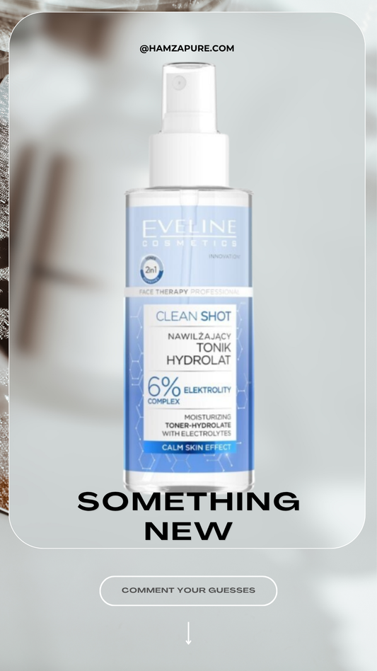 EVELINE CLEAN SHOT MOISTURIZING HYDRATION TONER 150 ML