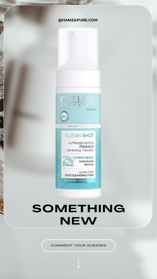 EVELINE CLEAN SHOT FACE CLEANSING FOAM 150 ML
