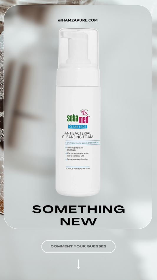 SEBA MED ANTIBACTERIAL CLEANSING FOAM 150 ML
