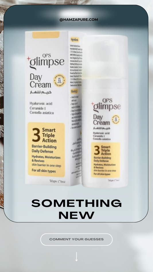 QPS GLIMPSE DAY CREAM SPF 15 SMART TRIPLE ACTION 50 ML
