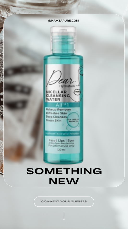 DEAR MICELLAR CLEANSING WATER MAKEUP REMOVER 120 ML