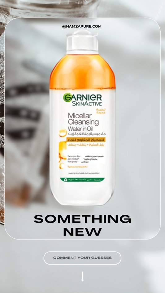 GARNIER MICELLAR CLEANSER WATER IN OIL 400ML