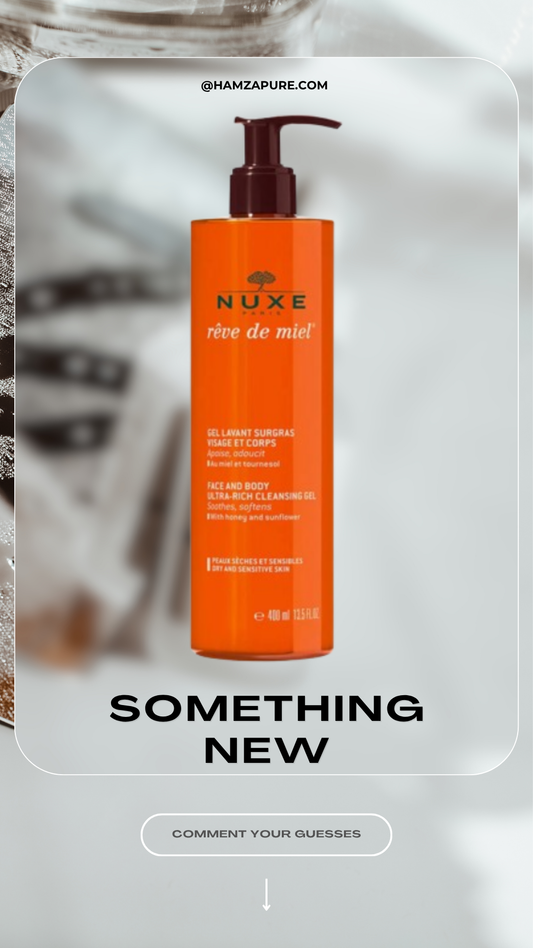 nuxe reve de miel cleanser makeup dry & senstive skin 200 ml