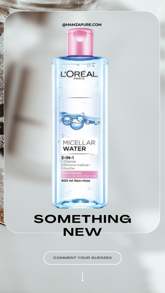 LOREAL MICELLAR WATER 3 IN 1 MOISTURIZING SKIN 400 ML