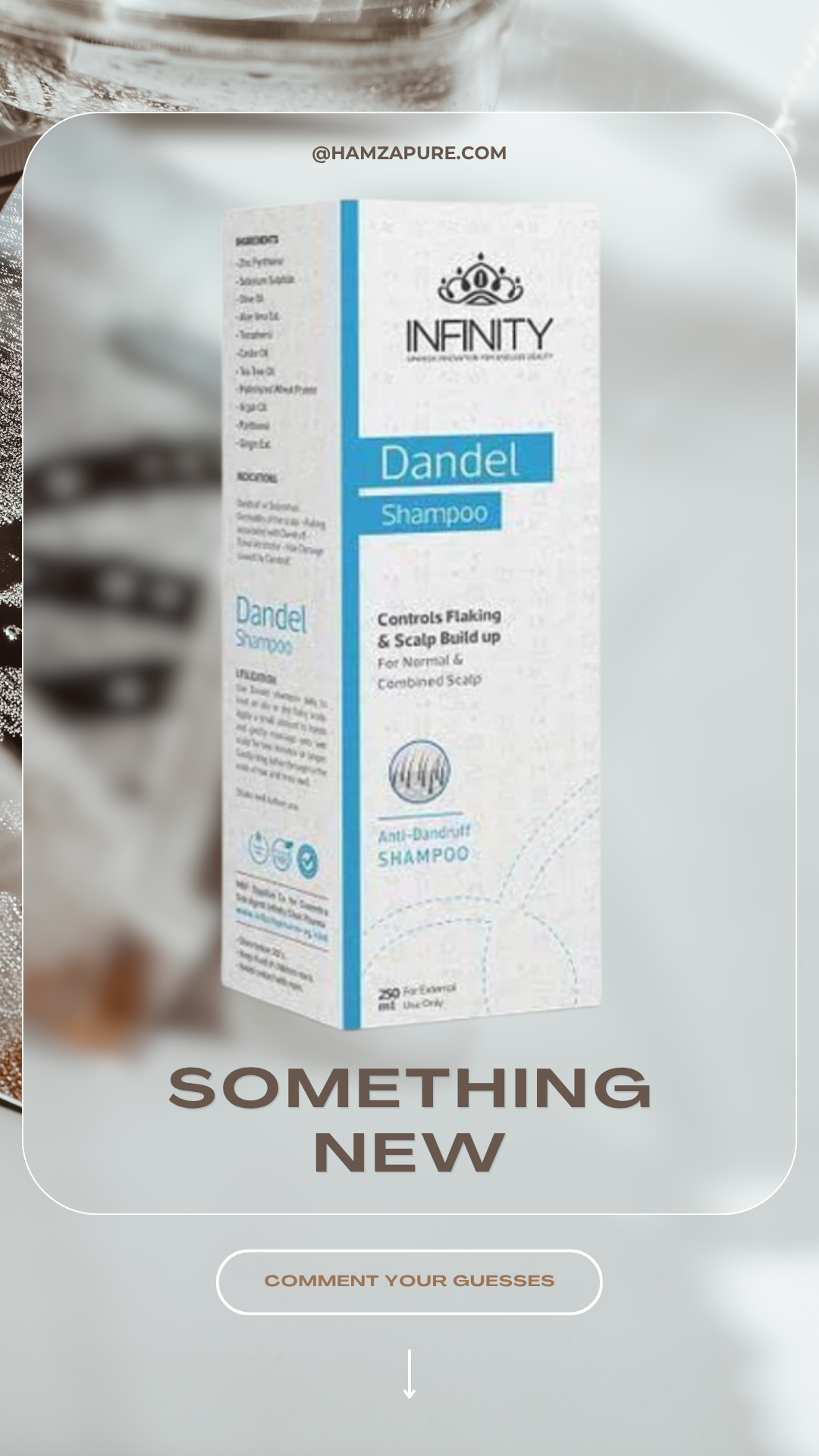 INFINITY DANDEL Medicated Anti-Dandruff Shampoo 250 ML