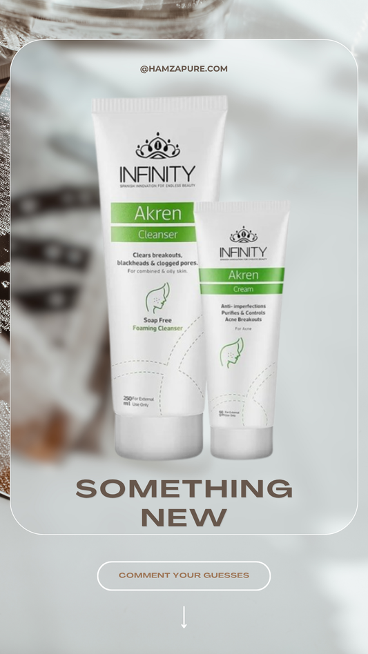 INFINITY AKREN ( CLEANSER 250 ML + CREAM 60 ML )