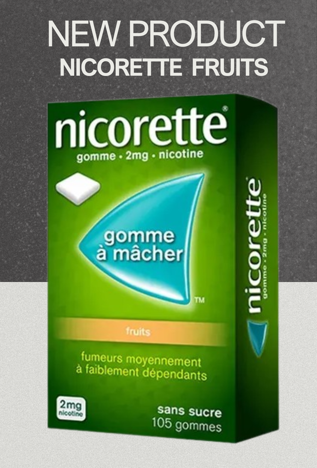 NICORETTE 2 mg fruits