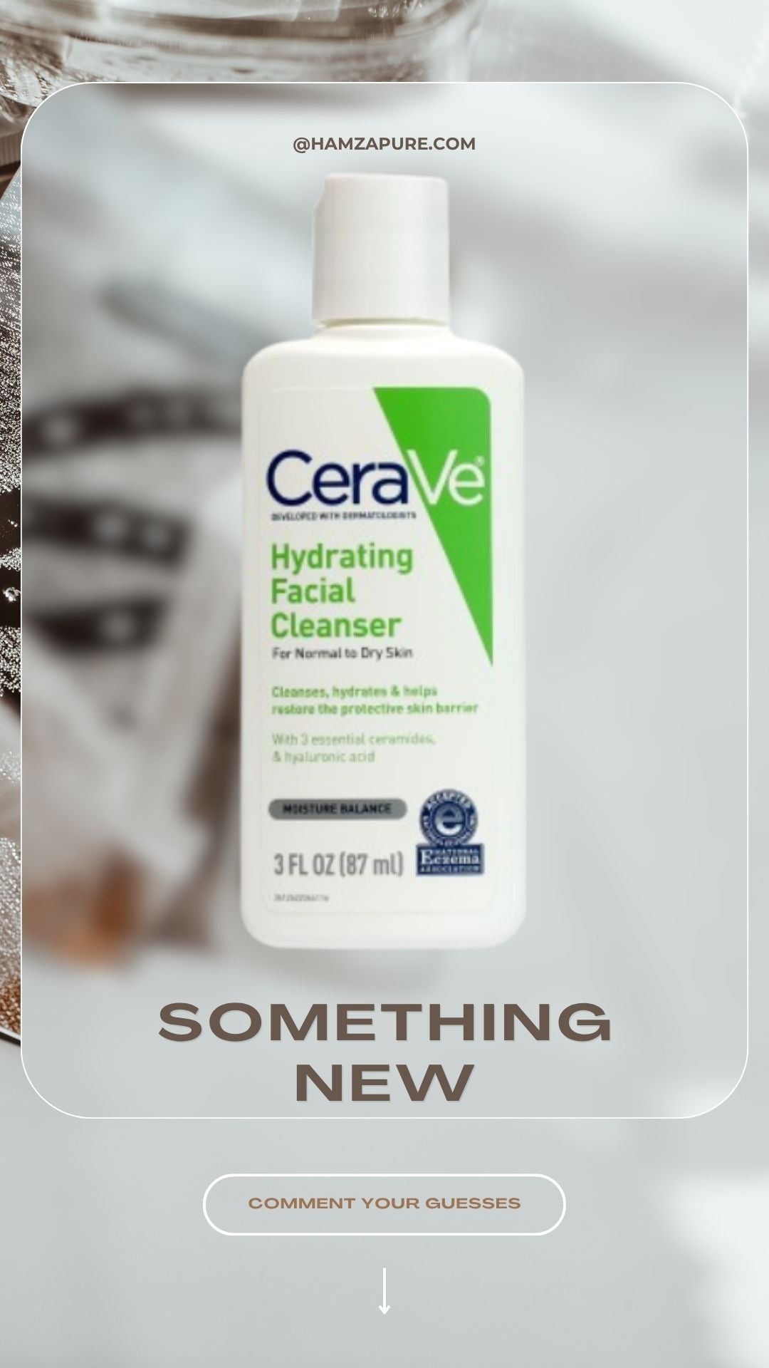 CeraVe Hydrating Facial Cleanser - 87 ML