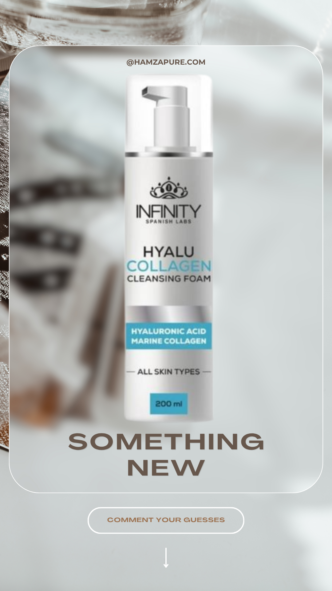 INFINITY HYALU COLLAGEN CLEANSING FOAM 200ML