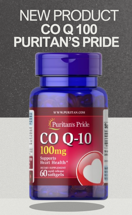 CO Q 100 PURITAN’S PRIDE 60 CAP