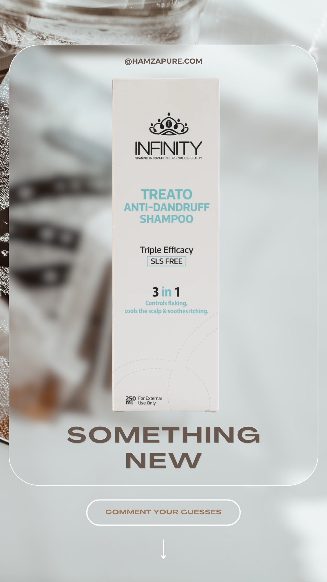 INFINITY TREATO ANTI DANDRUFF SHAMPO 3 IN 1