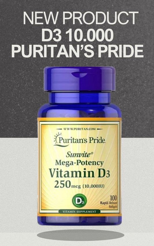 D3 10.000 PURITAN’S PRIDE 100 CAP