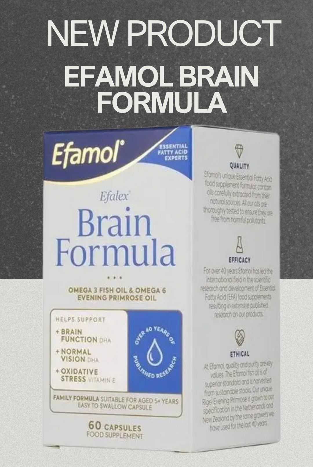 EFAMOL BRAIN FORMULA 60 CAP