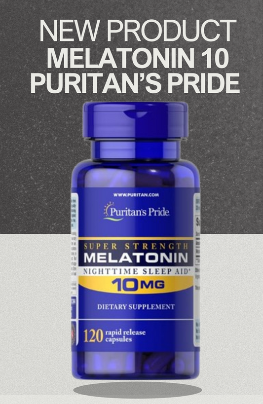 MELATONIN 10 PURITAN’S PRIDE 120 CAP