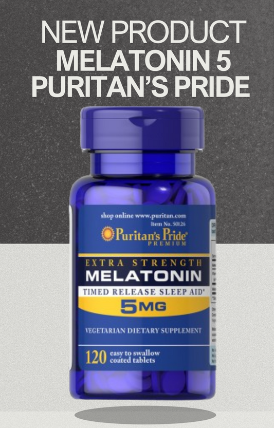 MELATONIN 5 PURITAN’S PRIDE 120 CAP