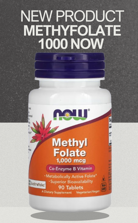 METHYFOLATE 1000 NOW 90 CAP