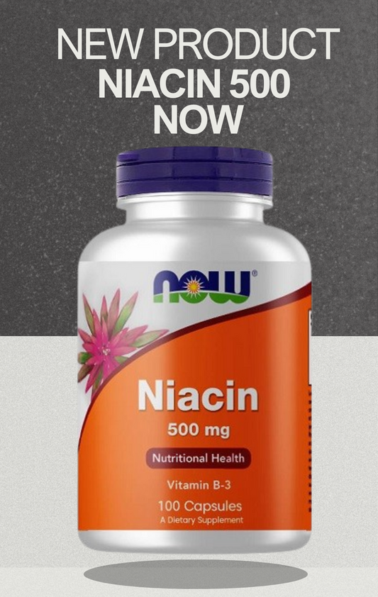 NIACIN 500 NOW 100 CAP