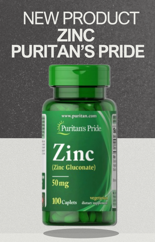 ZINC 50 PURITAN’S PRIDE 100 CAP