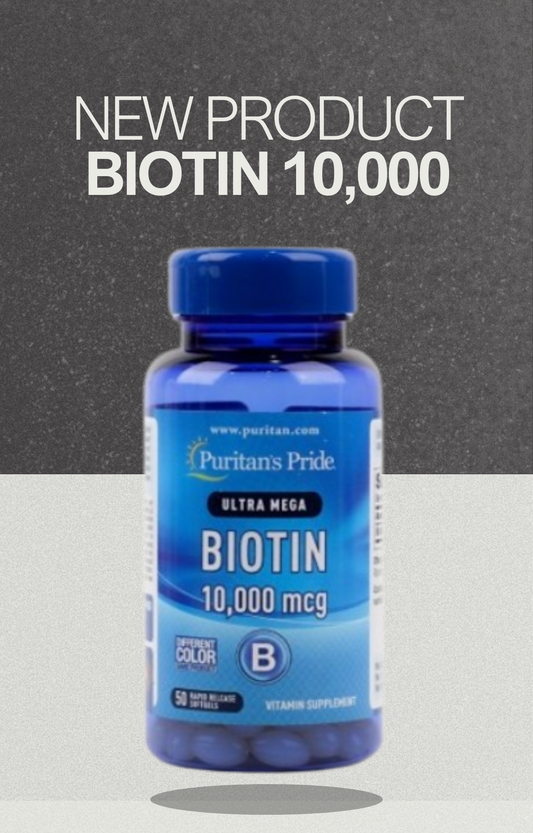 BIOTIN 10,000 PURITAN’S PRIDE 100 CAP
