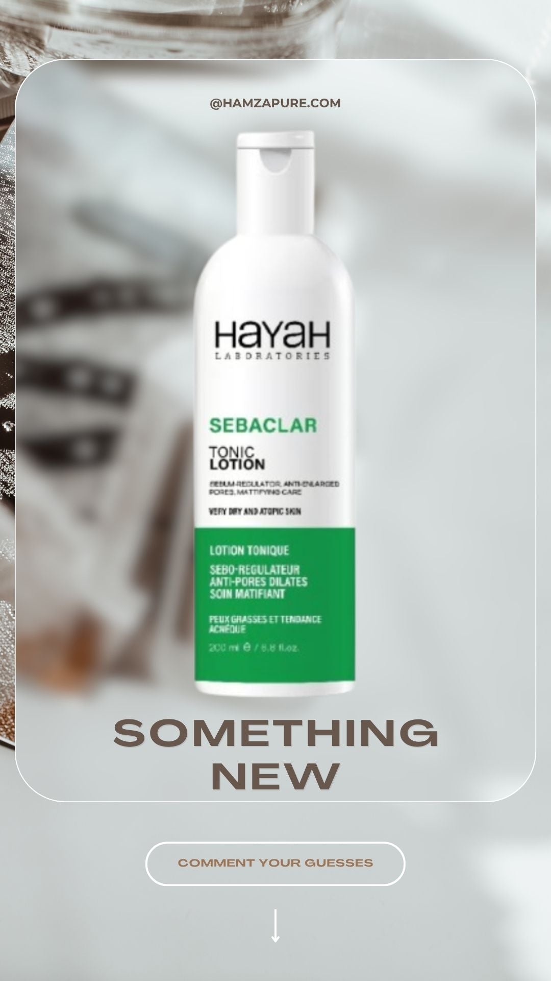 HAYAH LABORATORIES - SEBACLAR TONIC LOTION - 200ML